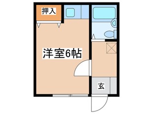 パラシオン茅ヶ崎の物件間取画像